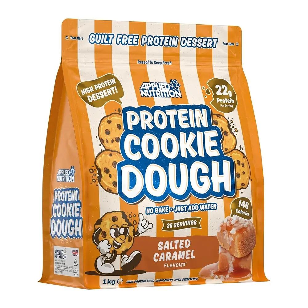 Білкове тісто Protein Cookie Dough, 1 кг - Солона карамель Applied Nutrition vit0004414
