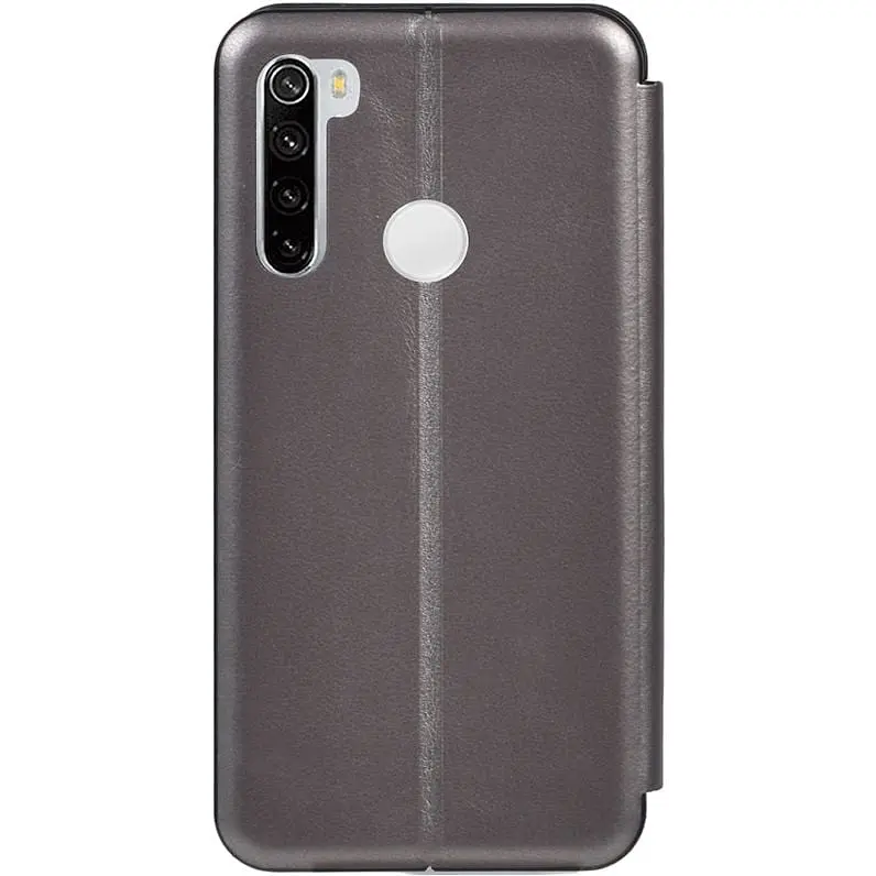 Чохол-накладка Toto Book Rounded Leather Case Xiaomi Redmi Note 8 Gray - фото 2