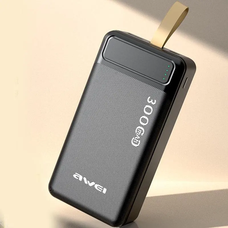 Портативний зарядний пристрій Power Bank Awei P7K 30000 mAh USB/Type-C Чорний - фото 7