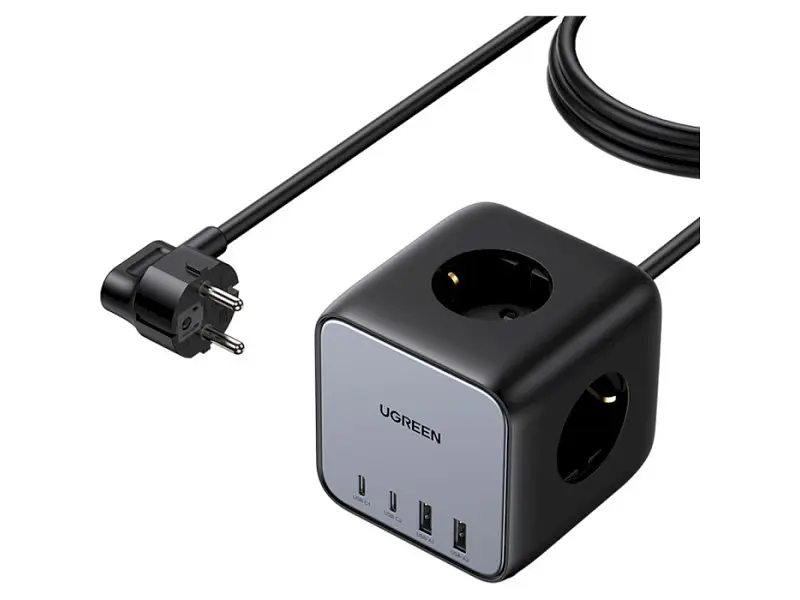 Мережевий зарядний пристрій UGREEN CD268 DigiNest Cube 65 W (60113) - фото 2