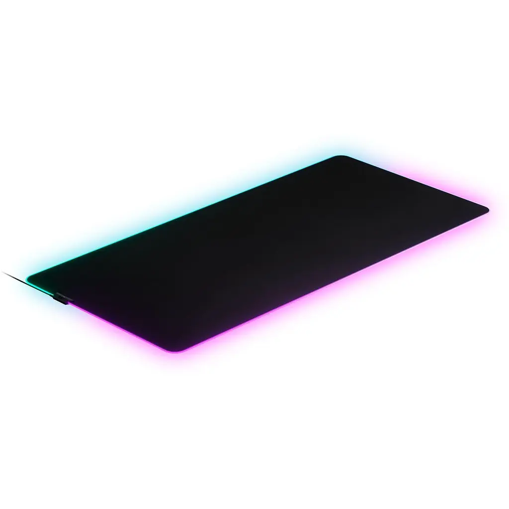 Ігрова поверхня SteelSeries QcK Prism Cloth 3XL ETAIL RGB 1200x590x4мм (63512) - фото 2