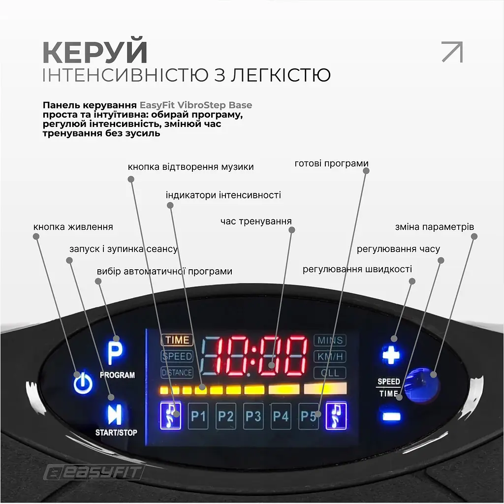 Віброплатформа EasyFit VibroStep Base - фото 6