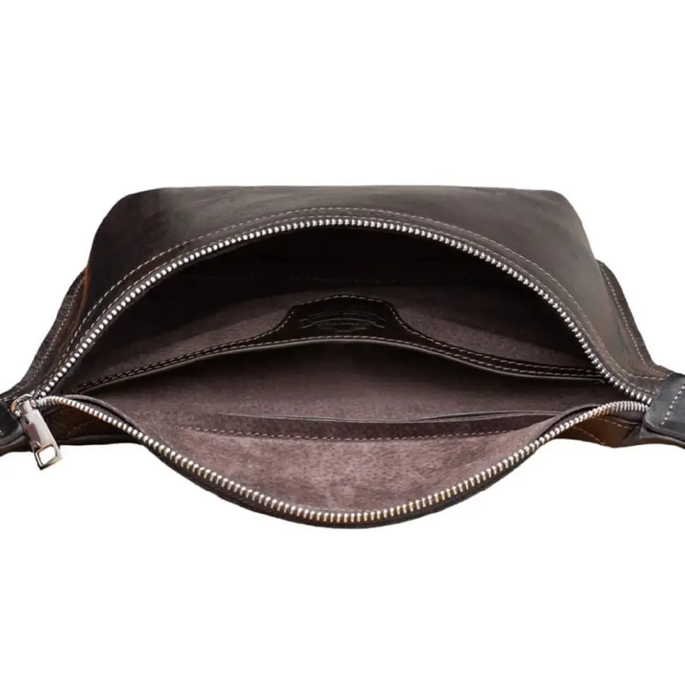 Шкіряна сумка Grande Pelle 20х15х7 см sum0028564 - фото 2