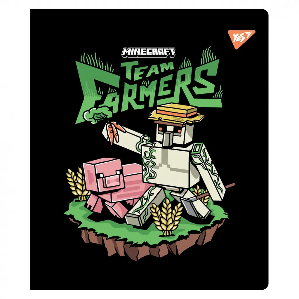 Набор тетрадей для записей А5 Yes Minecraft Team 18 листов в линию 10 шт. (767533) - фото 4