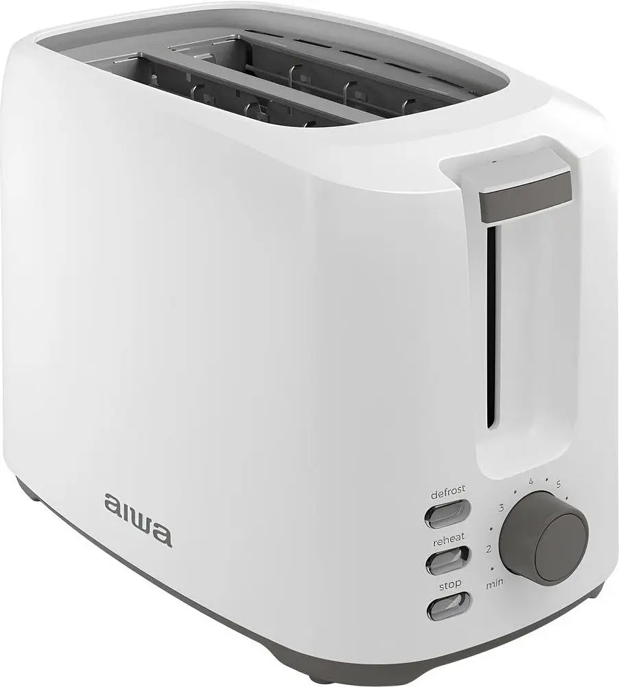 Тостер AIWA ABT-700 ASATAN 750Вт/2 відділення/мех. управління/розморожування/підігрів булочок/білий (ABT700) - фото 3
