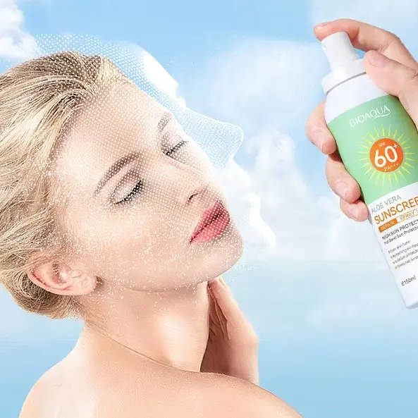 Сонцезахисний спрей BIOAQUA з алое віра SPF60+ PA+++ UVA/UVB 150 мл - фото 2