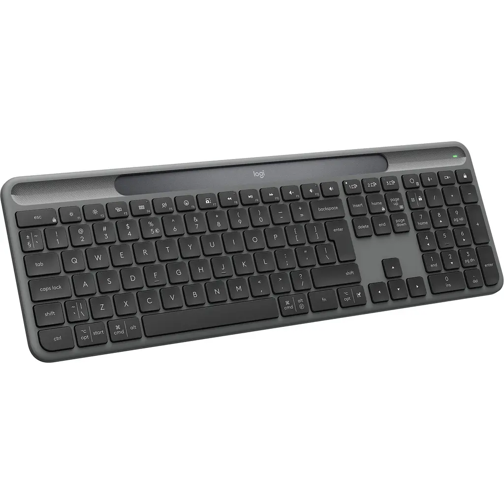 Клавиатура беспроводная Logitech Slim Solar+ Graphite (920-013764) - фото 4