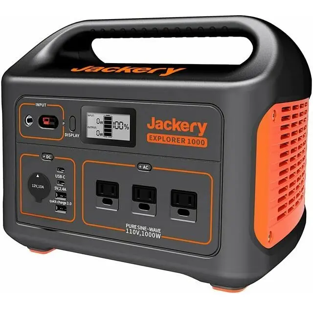 Зарядная станция Jackery Explorer 1000 1000w Американська версія 110V Refurbished - фото 2