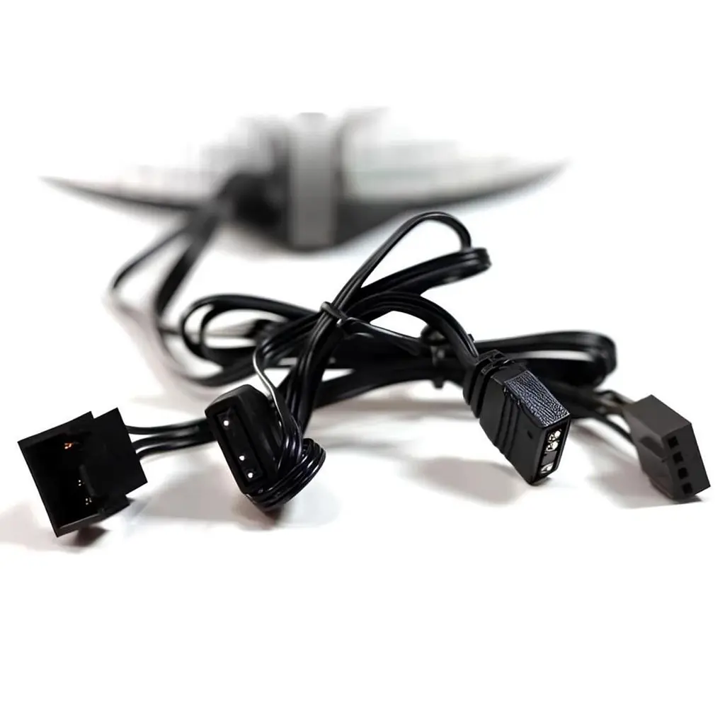 Вентилятор GTL 120 мм Multicolor B1, Black/White (GTL-120LMCB1P ARGB) - фото 5