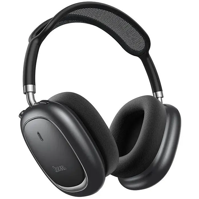 Бездротові накладні навушники HOCO W68 Calma ANC noise-canceling BT headphones(App) Metal Gray (6942007674003)