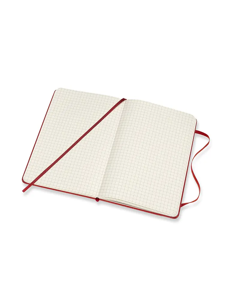 Записник Moleskine Classic медіум, Клітинка Червоний (QP051F2) - фото 4