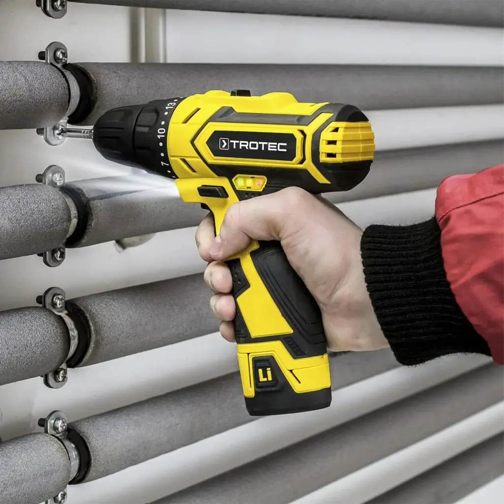 Дриль-шурупокрут акумуляторний Trotec PSCS 11-12V + кейс (4410000102) - фото 9