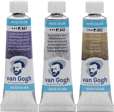 Фарба акварельна Van Gogh (843), Інтерферентний білий, туба 10 мл, Royal Talens (8712079418199) - фото 3