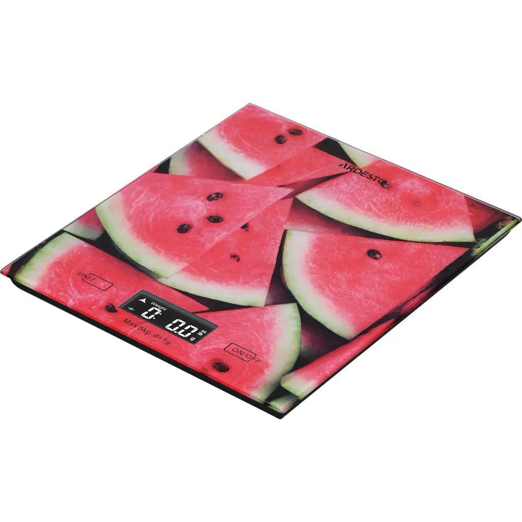 Ваги кухонні Ardesto SCK-893WATERMELON - фото 2