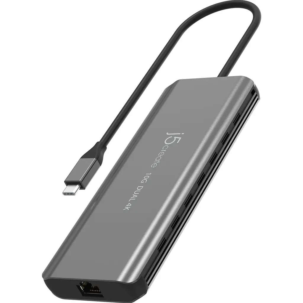USB-Хаб j5create JCD398-N, USB Type-C 5-в-1 (JCD398-N) - фото 2
