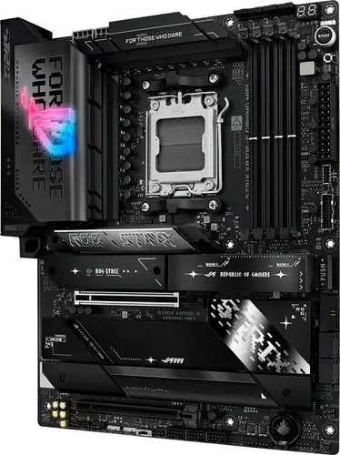 Материнська плата AM5 Asus ROG STRIX X870E-E GAMING WIFI, X870E, 4xDDR5, Int.Video (CPU), 4xSATA3, 5xM.2, 1xPCI-E 5.0 x16, 1xPCI-E 4.0 x1 5.4, Realtek 5Gb, HDMI/2xType-C, ATX - фото 4