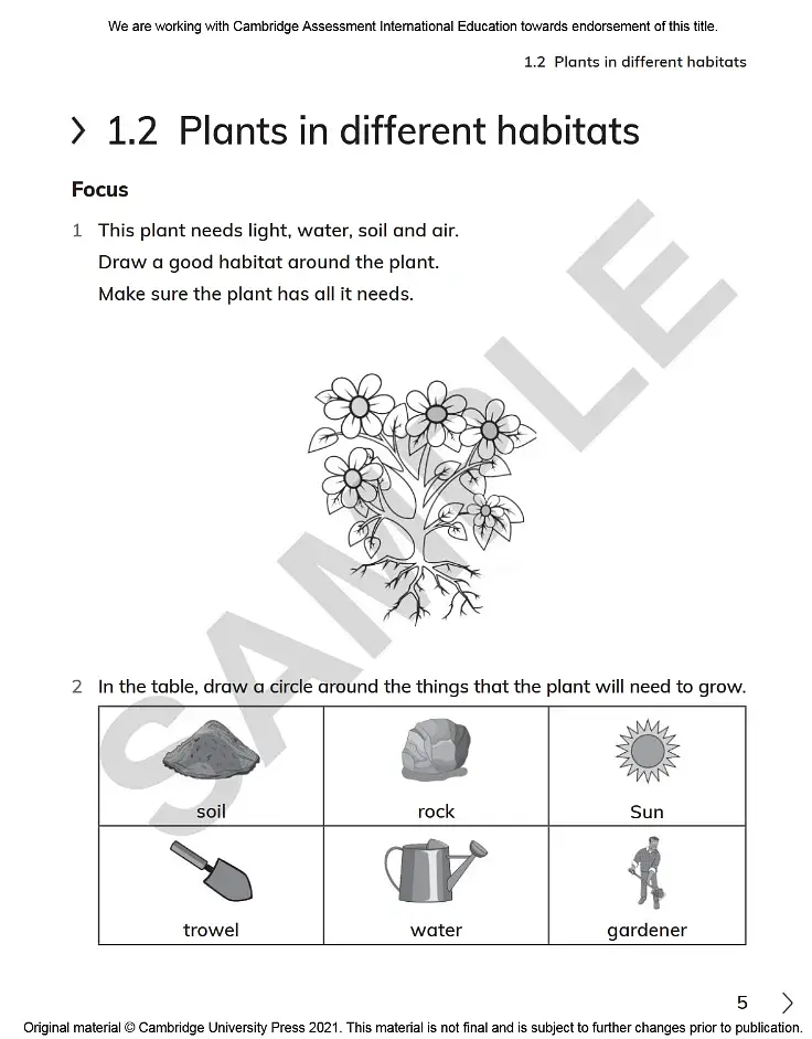 Cambridge Primary Science 2. Workbook with Digital Access (1 Year) - фото 5