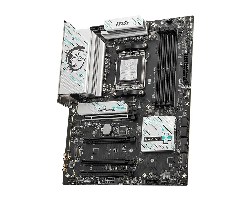 MSI Материнська плата B850 GAMING PLUS WIFI sAM5 B850 4xDDR5 M.2 DP WiFi BT ATX - фото 3