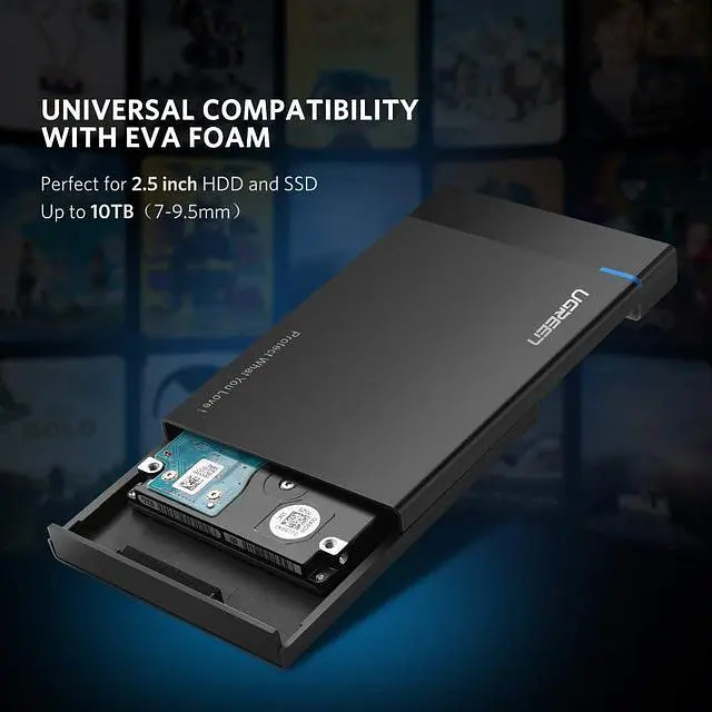 Зовнішня кишеня UGREEN US221 для HDD 2.5" Hard Drive Box (UGR-30848) - фото 2