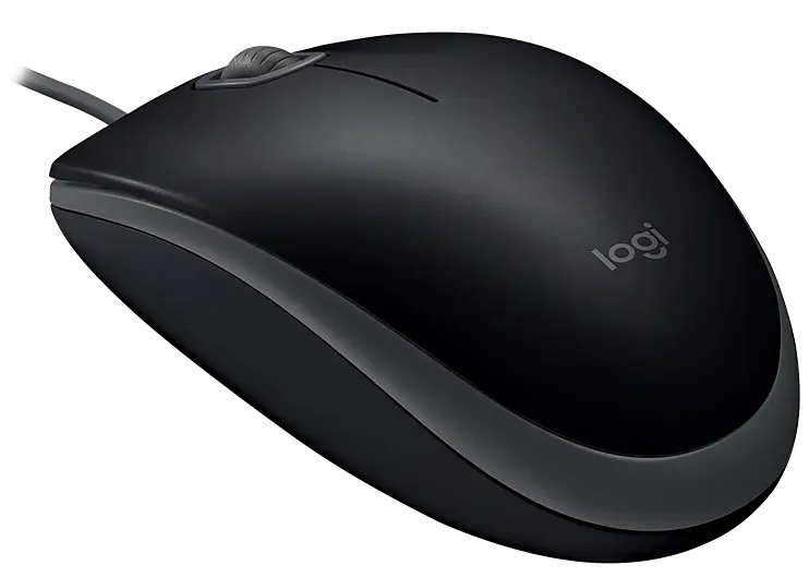 Миша Logitech B110 Silent Black (6466156) - фото 2