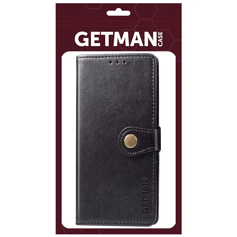 Шкіряний чохол-книжка GETMAN Gallant (PU) для TECNO Camon 19 Чорний - фото 5