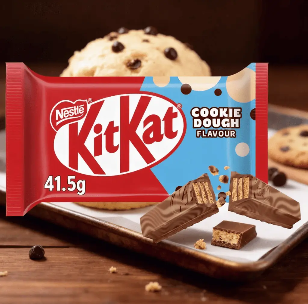 Шоколадний батончик Kit Kat Cookie Dough Flavour 41.5 г - фото 4