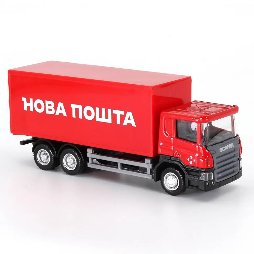 Автомодель дитяча Scania "Нова Пошта" TechnoDrive 250414U, масштаб 1:64 - фото 3