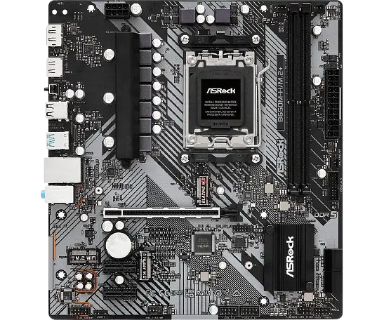 Материнская плата ASRock B650M-H/M.2+ Socket AM5 (B650M-H/M.2+) - фото 2