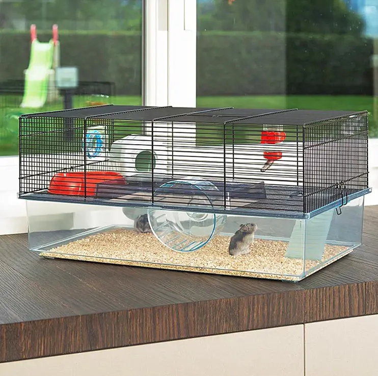 Клітка для хом'яків Ferplast Favola блакитна 60x36.5x30 см 57901470 - фото 2