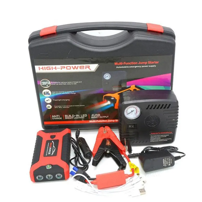 Автомобільний пускозарядний пристрій Jumpstarter павербанк 56800 мА·год - фото 2