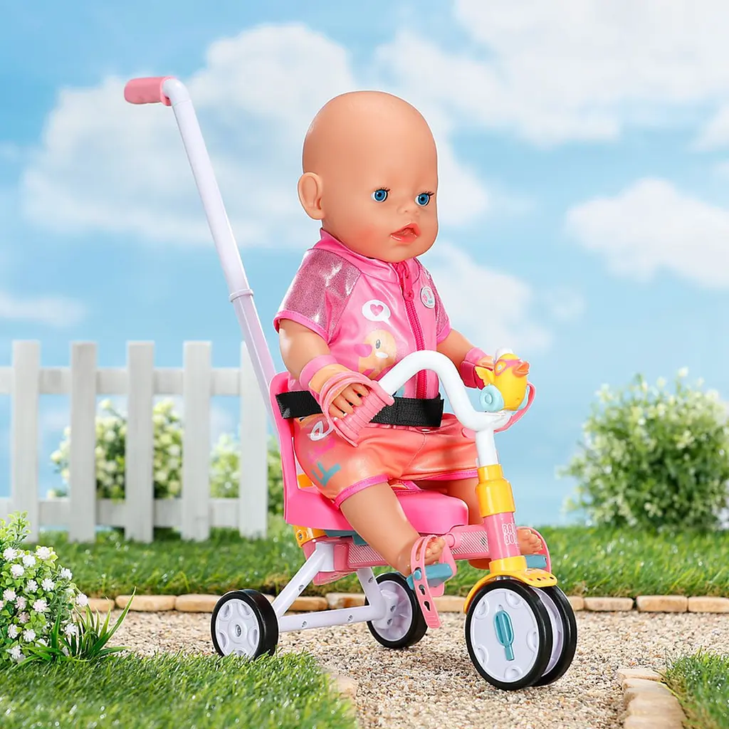 Триколісний велосипед для ляльки Baby Born Пригоди з Бертою (834299) - фото 3