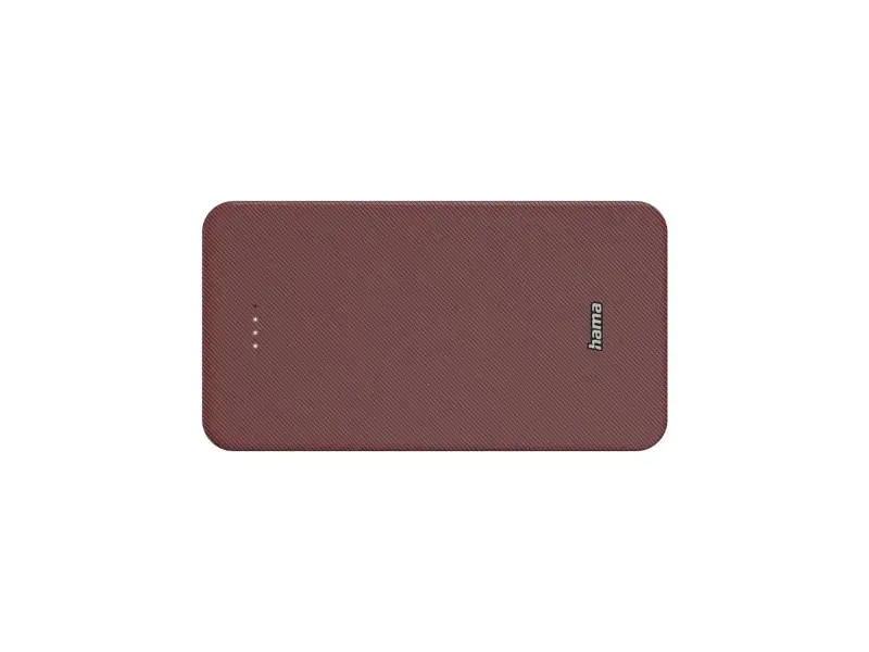 Зовнішній акумулятор (Power Bank) Hama 20000 mAh Red (00201717) - фото 3
