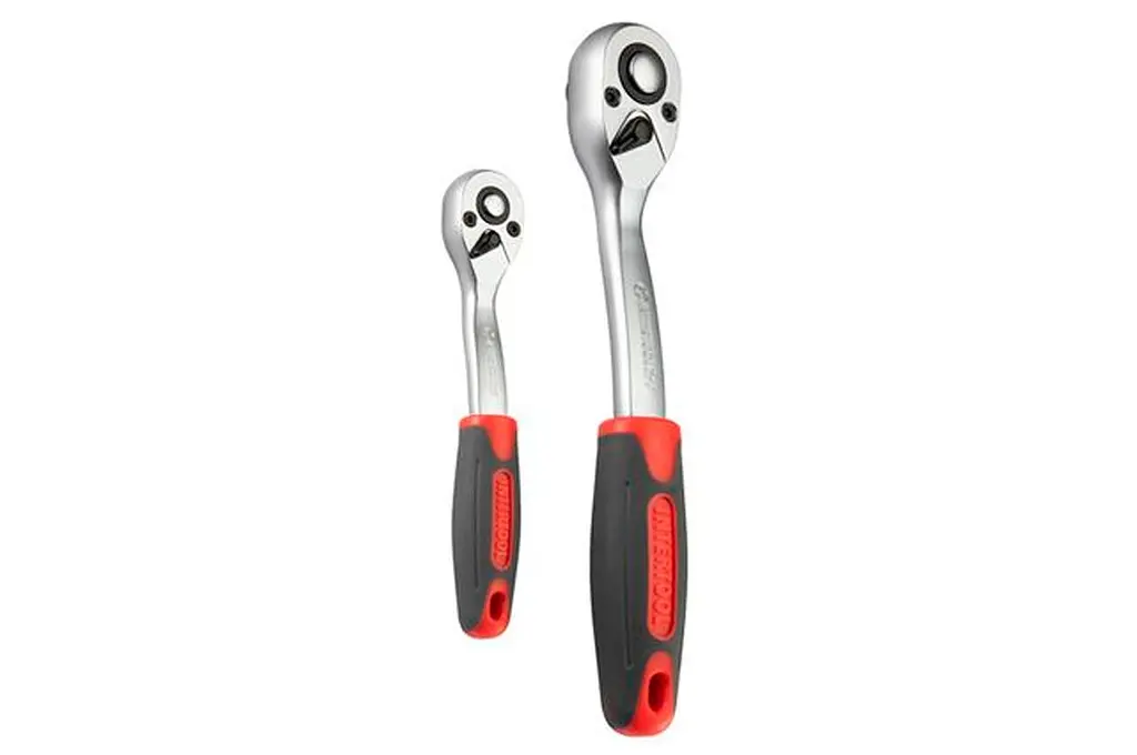 Набор ручного инструмента автомобильного Intertool ET-9094 1/4" x 1/2" в наборе 94 предмета RED - фото 4