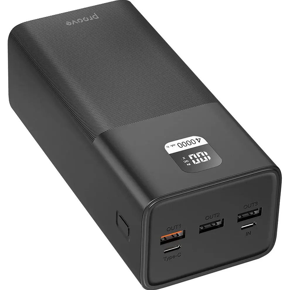 Зовнішній акумулятор Proove Giant 40000mAh 100W Black (PBGI99320001) [111576] - фото 3