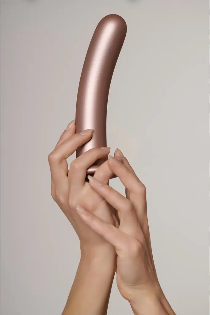 Фаллоимитатор Ouch! Smooth G-Spot Dildo 7apos;apos; 17.7 см (фиолетовый) - фото 9