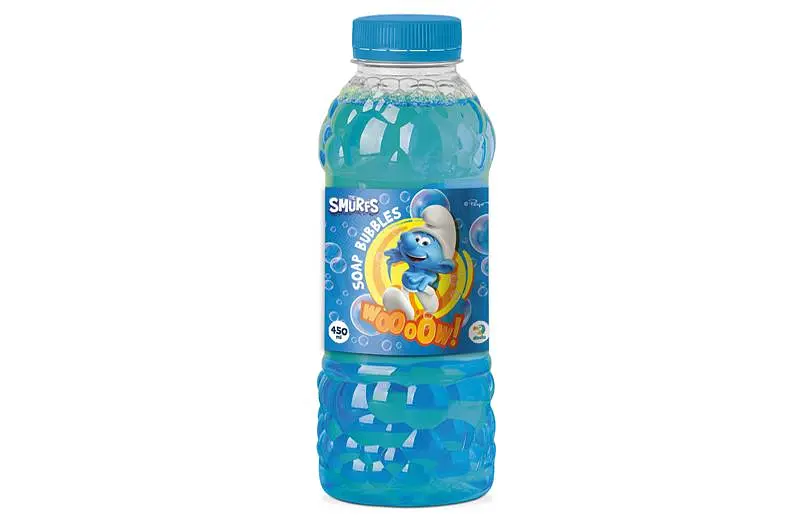 Бульбашки мильні 200637 "Mega Bubbles з тарілкою Смурфики" об'єм 450 мл DoDo - фото 2