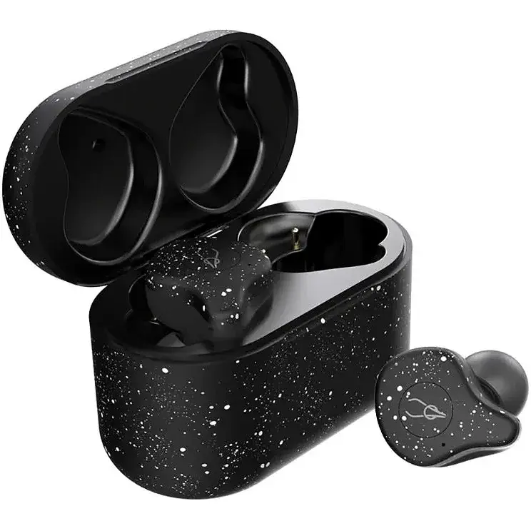 Беспроводные Bluetooth наушники Sabbat E12 Ultra Snow White c поддержкой aptX черно-белые - фото 2