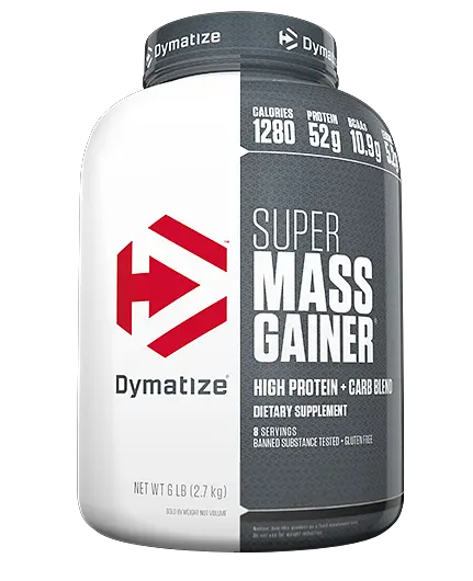 Гейнер Super Mass Gainer, 2.7 кг Ваніль Dymatize Nutrition fit0025679