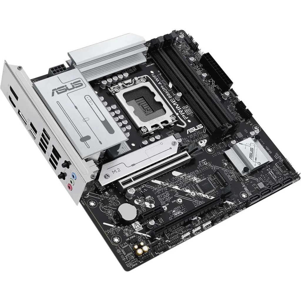 Материнская плата Asus Prime B860M-A WIFI s1851 B860 4xDDR5 M.2 DP HDMI Wi-Fi BT mATX - фото 6