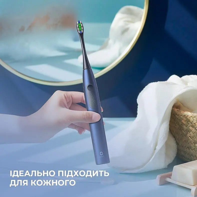 Электрическая зубная щетка Oclean F1 – синяя - фото 6