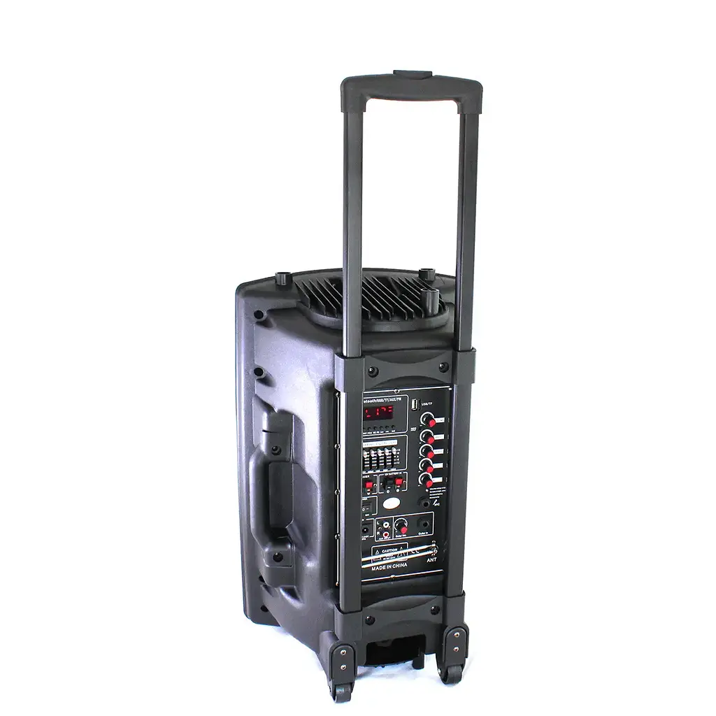 Портативна колонка Su-Kam BT 120D / 212D + 2 мікрофони 12 V\220 V - фото 2