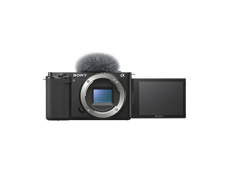 Компактний фотоапарат зі змінним об'єктивом Sony ZV-E10 body Black (ILCZVE10B.CEC) - фото 4