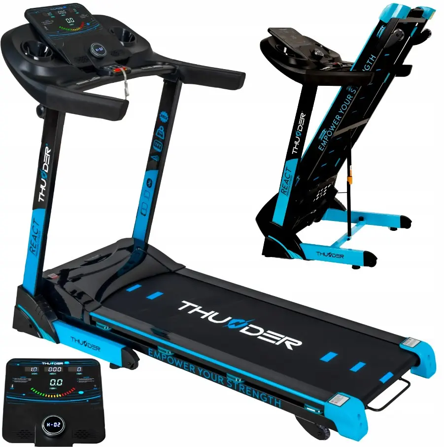 Беговая дорожка THUNDER REACT-S-BLACK - фото 4