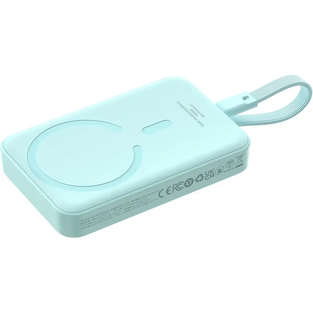 Зовнішній акумулятор Baseus Magnetic Mini 10000mAh 30W Blue [P1002210B333-00] [152271] - фото 6