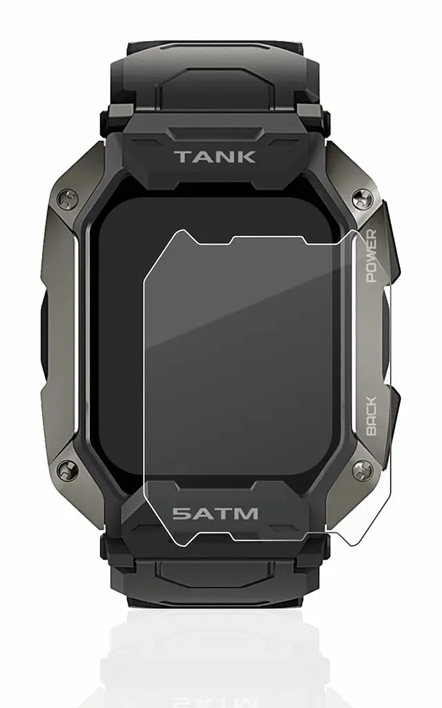 Захисне скло для Смарт-годинника Kospet Tank M1 Pro, підходить до Lemfo C20 1шт (19591)