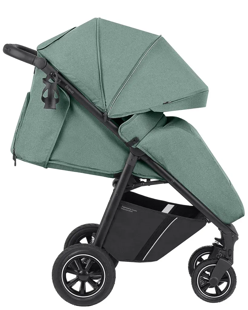 Коляска прогулочная в трех позициях Bravo CARRELLO от 6 месяцев (22 кг) Оранжевый - фото 3
