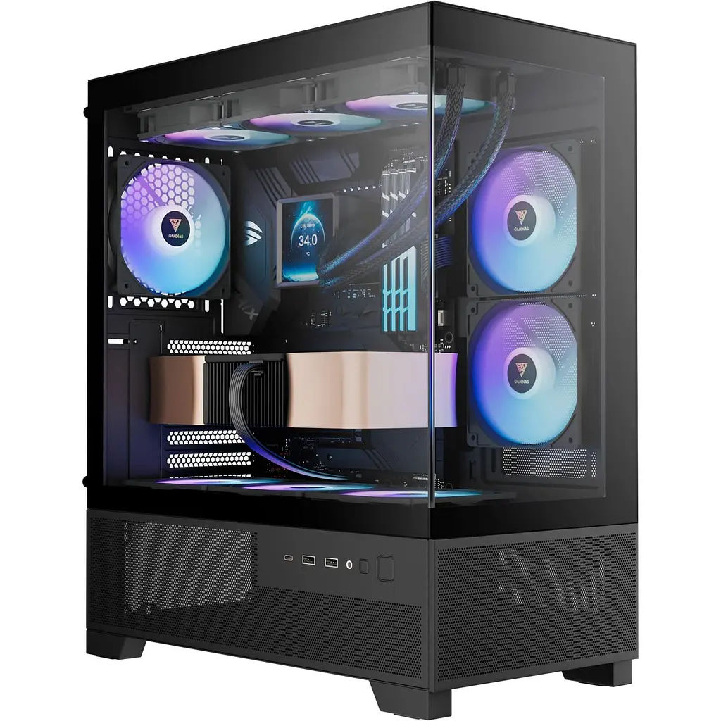 Корпус GAMDIAS AURA GC12 ARGB (4711514503821) - фото 6