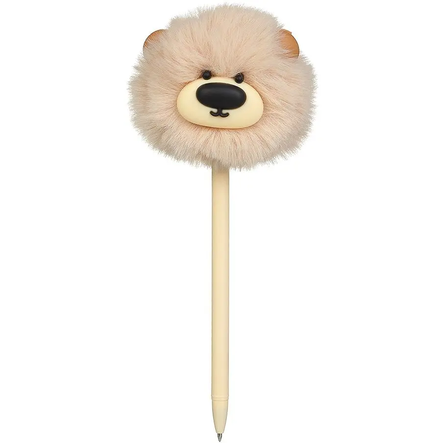Ручка шариковая ZiBi Fluffy Big Bear 0.7 мм синяя (ZB.2019) - фото 3