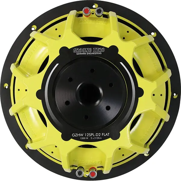 Сабвуферный динамик Ground Zero GZHW 12SPL-D2 FLAT - фото 4