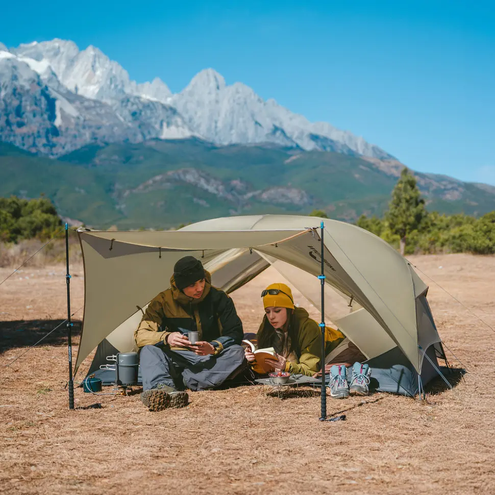 Намет одномісний ультралегкий Naturehike Mongar UL CNK2550WS016, сірий - фото 2